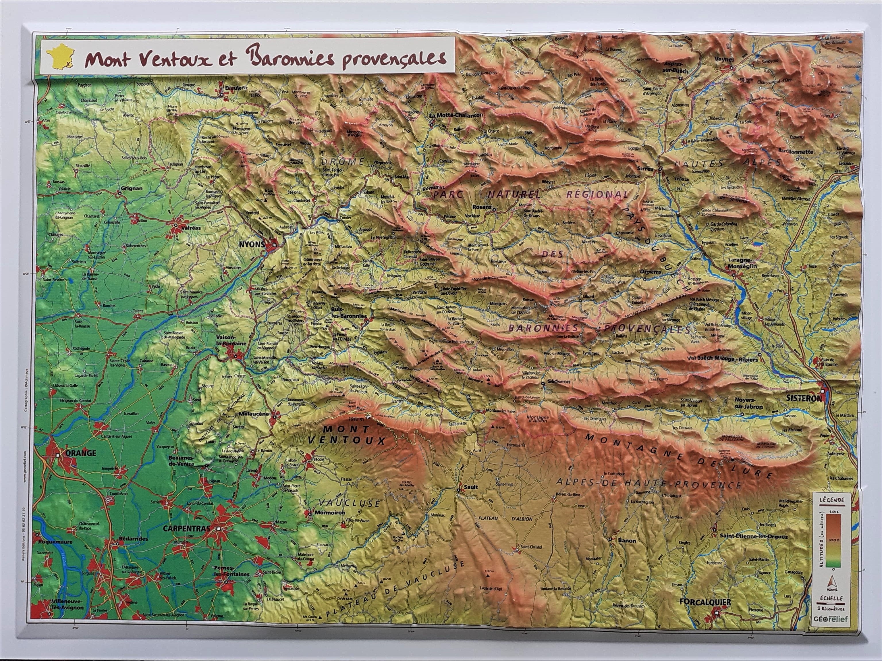 Le Mont Ventoux et les Baronnies provençales