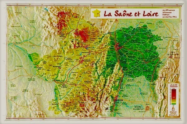 La Saône et Loire 