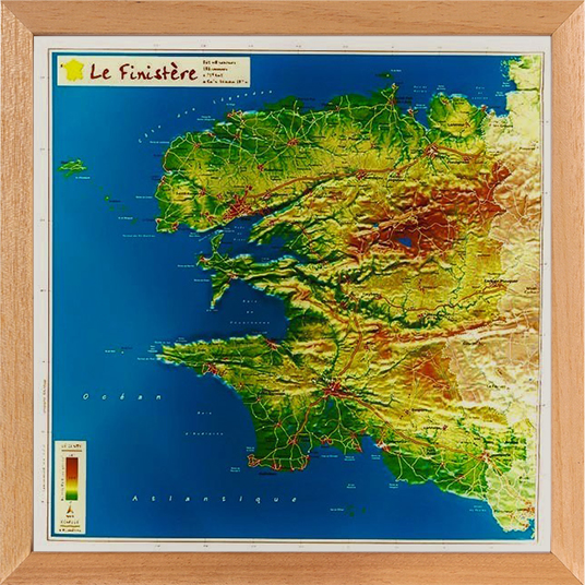 Cadre pour cartes format 31X31 cm (carré)