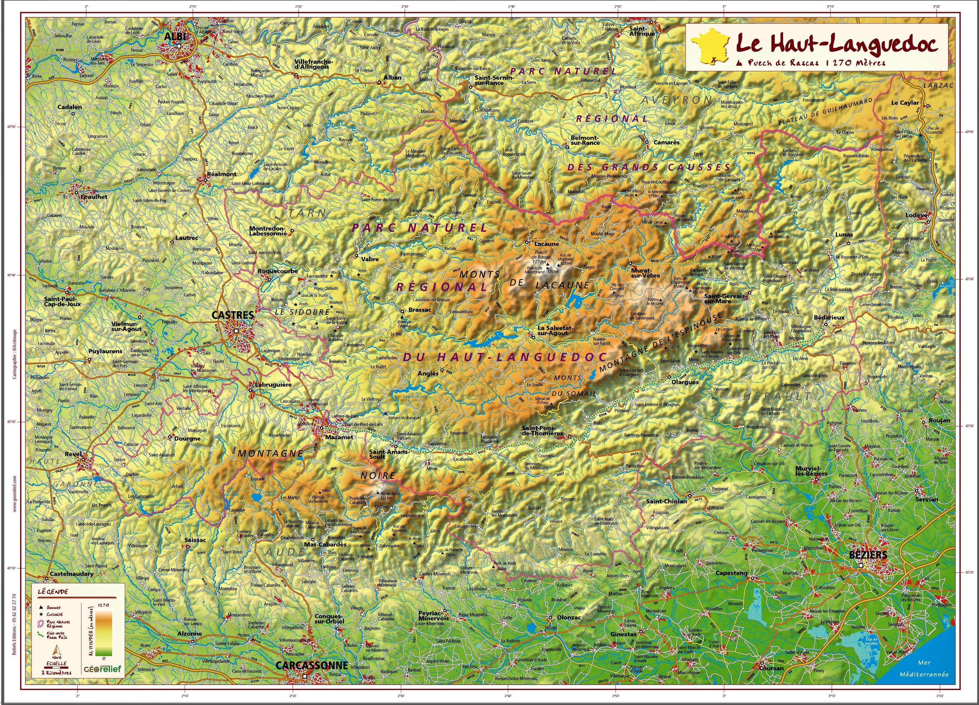 haut languedoc plan